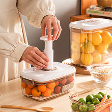 将图片加载到图库查看器，Food Vacuum Storage Box With Free Vacuum Kitchen Sealer Container Transparent Organization Sealed Tank Cans Lunch Box Gift
