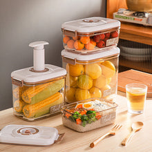 将图片加载到图库查看器，Food Vacuum Storage Box With Free Vacuum Kitchen Sealer Container Transparent Organization Sealed Tank Cans Lunch Box Gift
