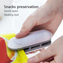 将图片加载到图库查看器，Mini Sealer Portable Heat Sealer Plastic Packaging Convenient Food Snacks Stickers And Seals
