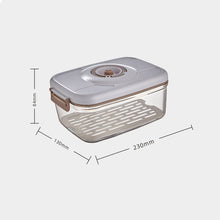 将图片加载到图库查看器，Food Vacuum Storage Box With Free Vacuum Kitchen Sealer Container Transparent Organization Sealed Tank Cans Lunch Box Gift
